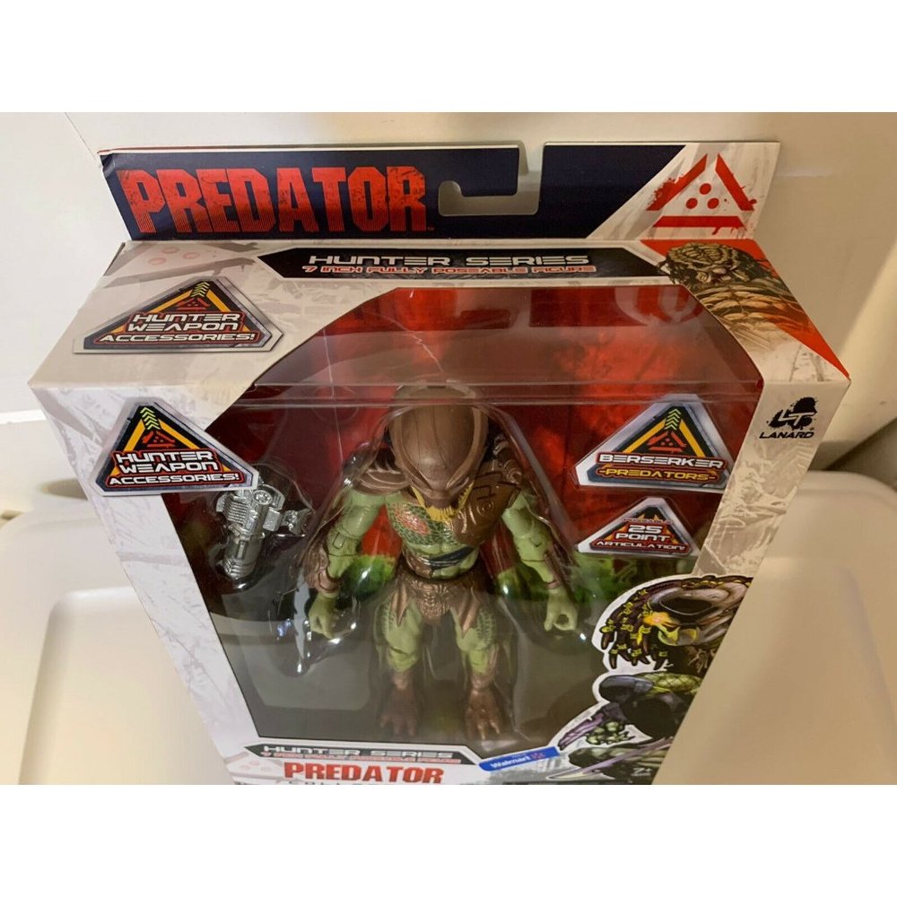 New Lanard‎ Predator 7” Battle Action Figure 31363 Berserker, Hunter Series
